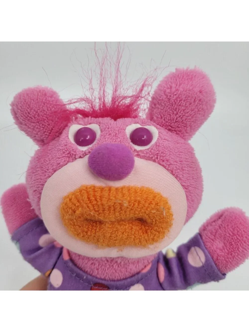 Fisher Price SINGAMAJIGS Singing Plush Pink Purple SHIRT Singamalings WORKS